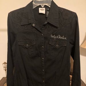 Harley-Davidson Snap up Shirt
